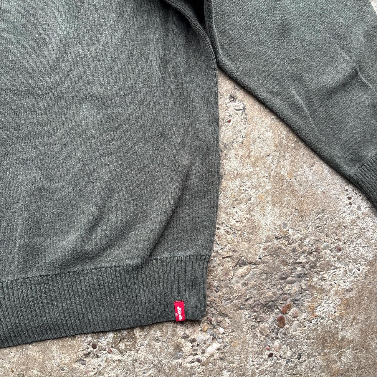 Green Levi’s knitted sweater