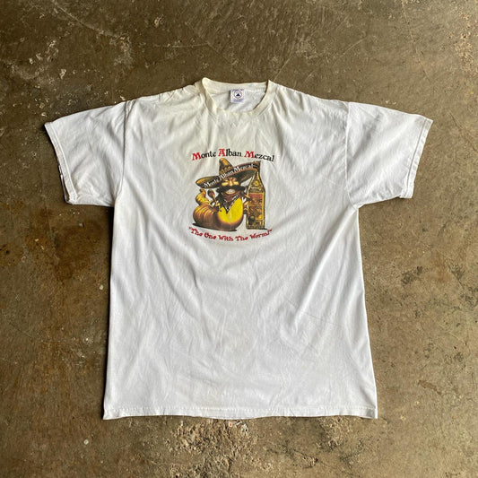 White ‘Monte Alban Mezcal’ Vintage Graphic T-Shirt