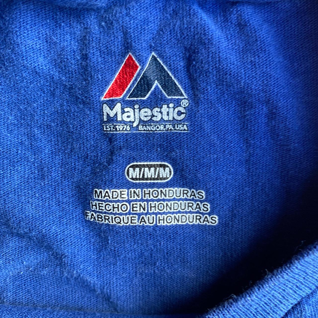 Blue Chicago Cubs Graphic Baseball T-Shirt - M