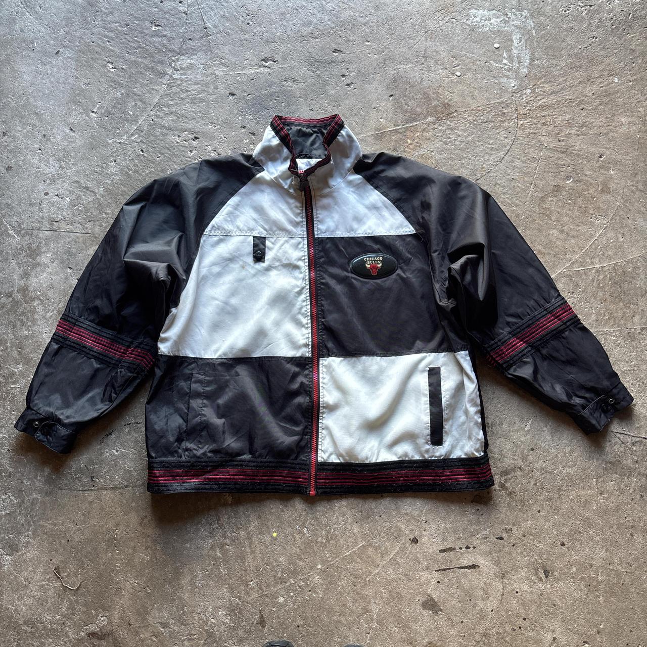 Vintage Black Chicago Bulls Jacket - XL