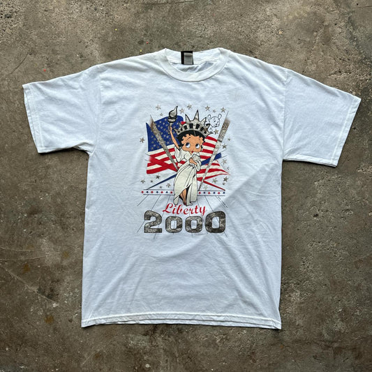 90s Betty Boop liberty t-shirt