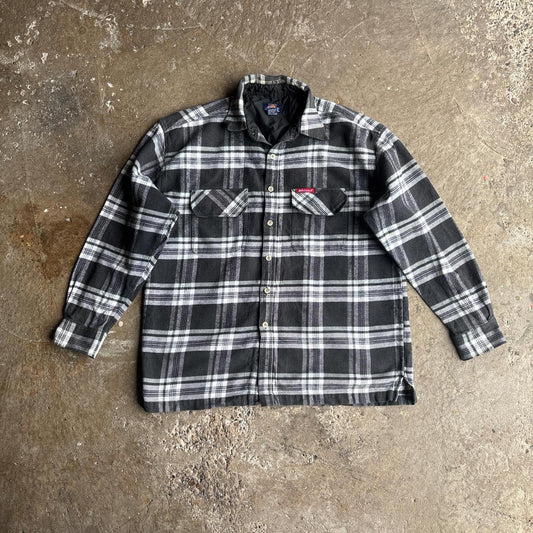 Black & White Checkered Dickies Shirt - L