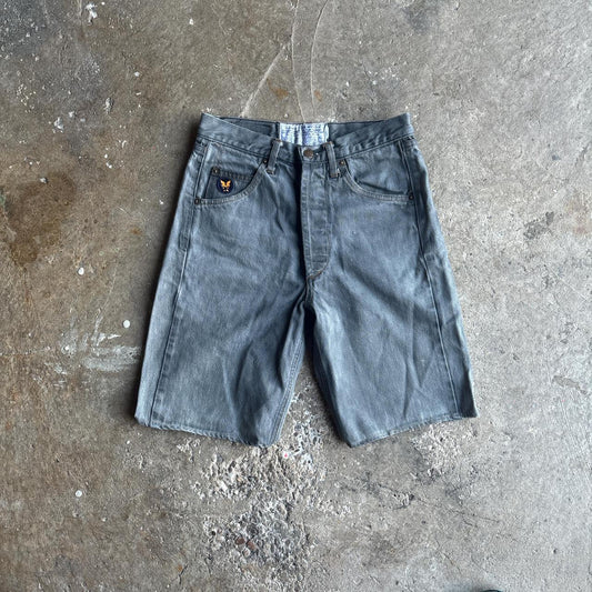 Grey Avirex Denim Shorts