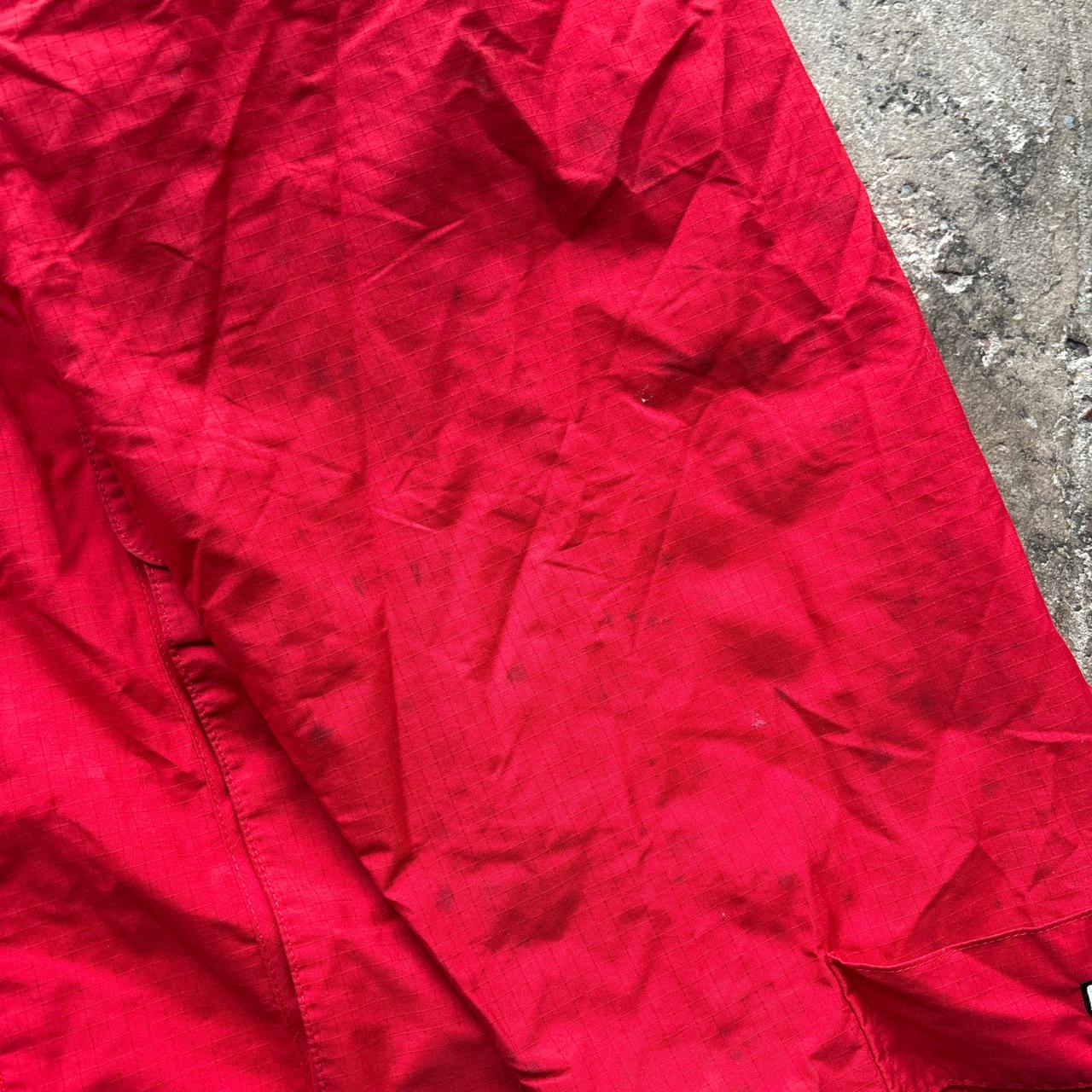 Red Umbro windbreaker track jacket