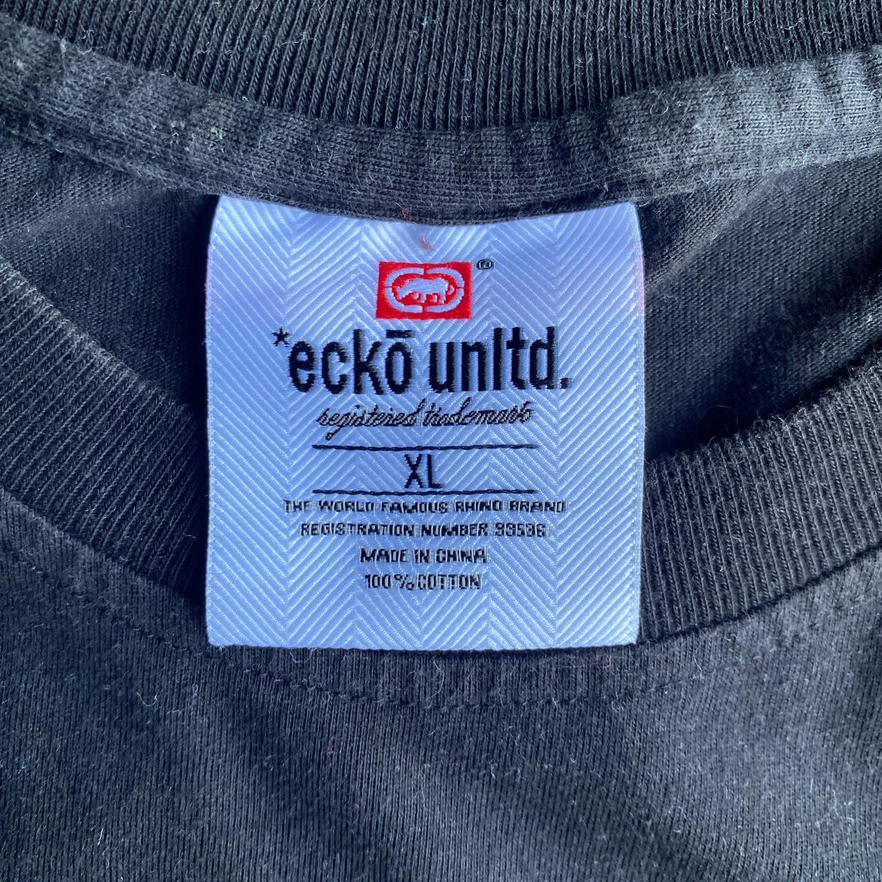 Black Ecko Unltd Graphic T-Shirt - XL