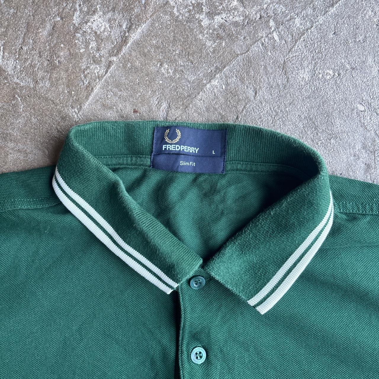 Green Fred Perry Polo Shirt