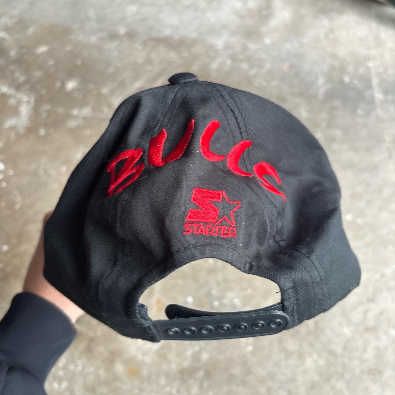 Red & Black 90s Chicago Bulls Snapback