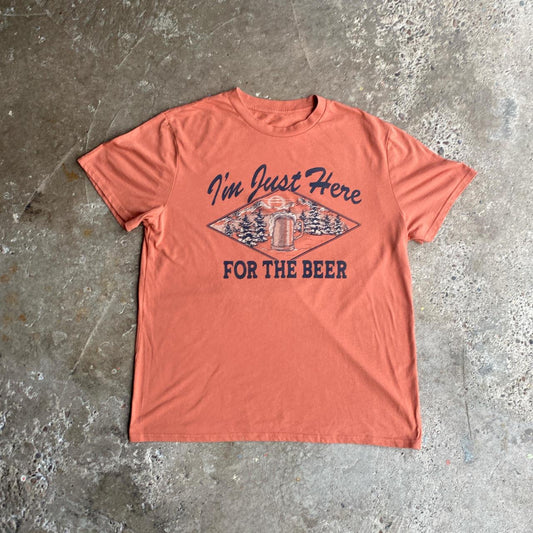 Peach Beer Graphic T-Shirt - L