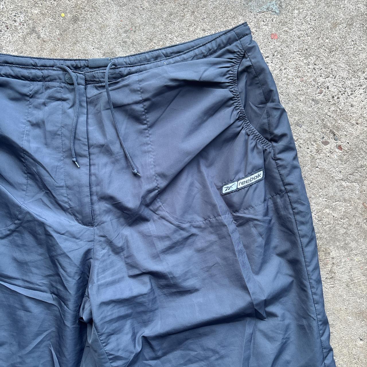 Reebok Grey Tracksuit Bottoms with great technical detailing