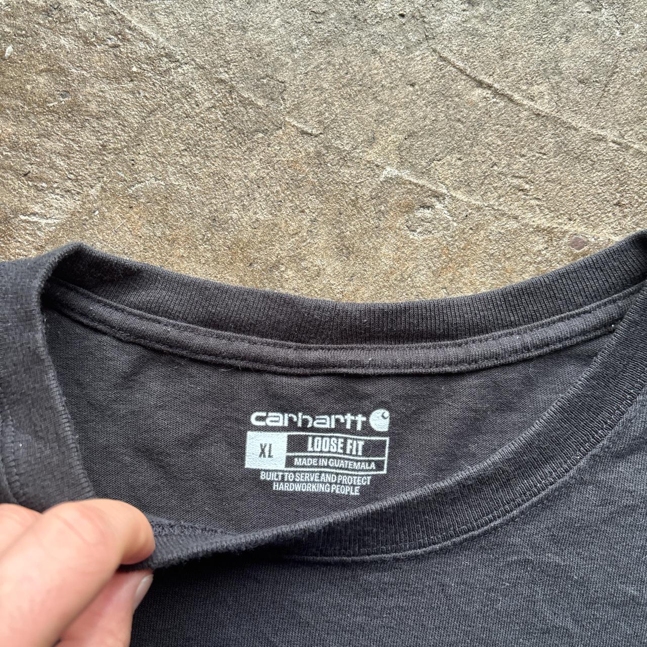 Black Carhartt long-sleeve top - XL