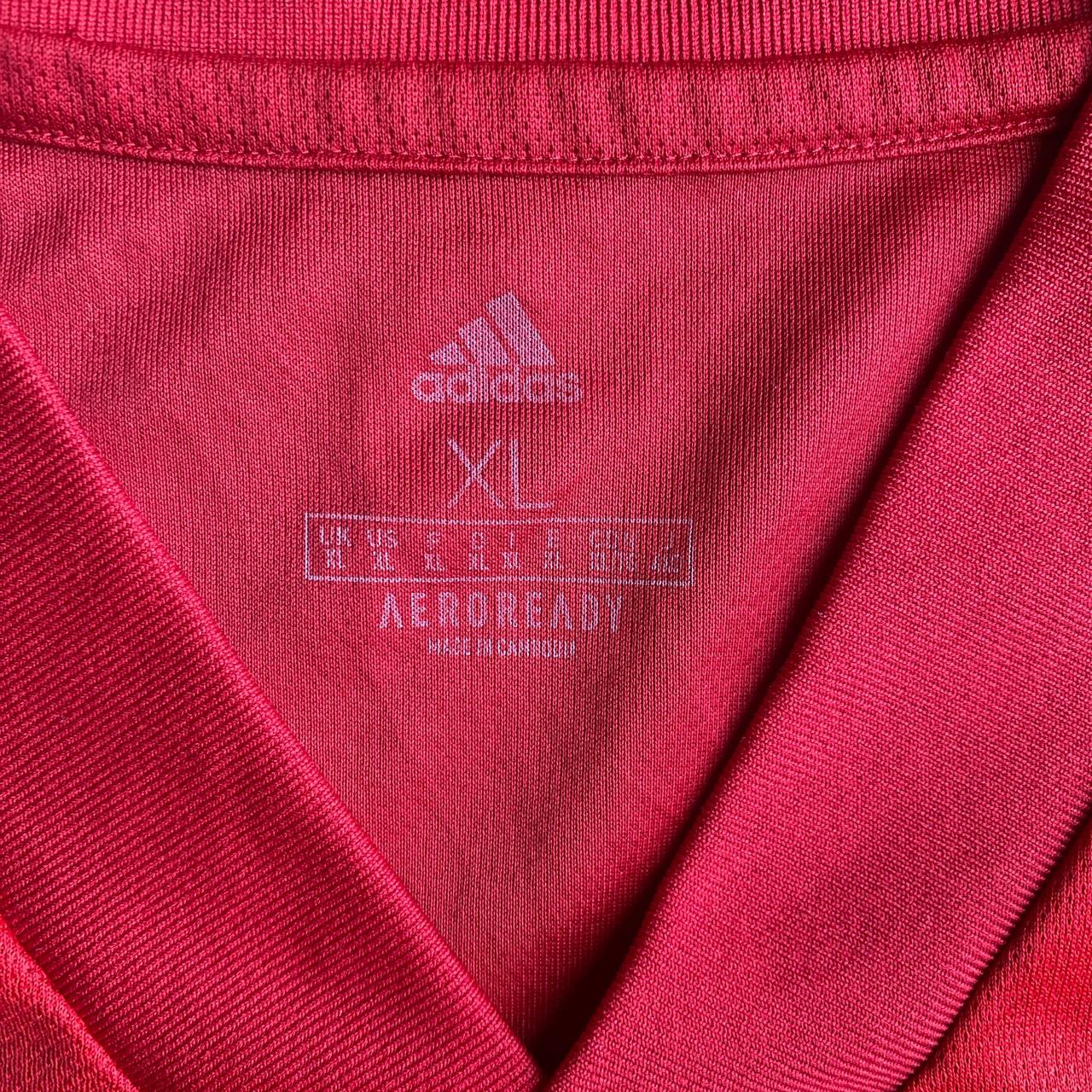 Red Adidas 2020/21 Spain National Team Home Shirt - XL
