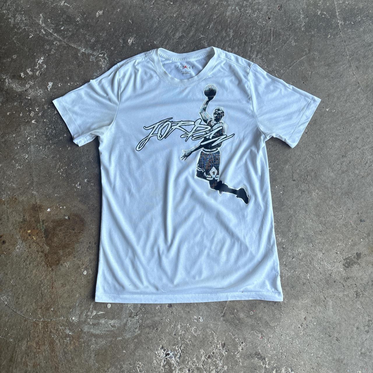 White Jordan Graphic T-Shirt