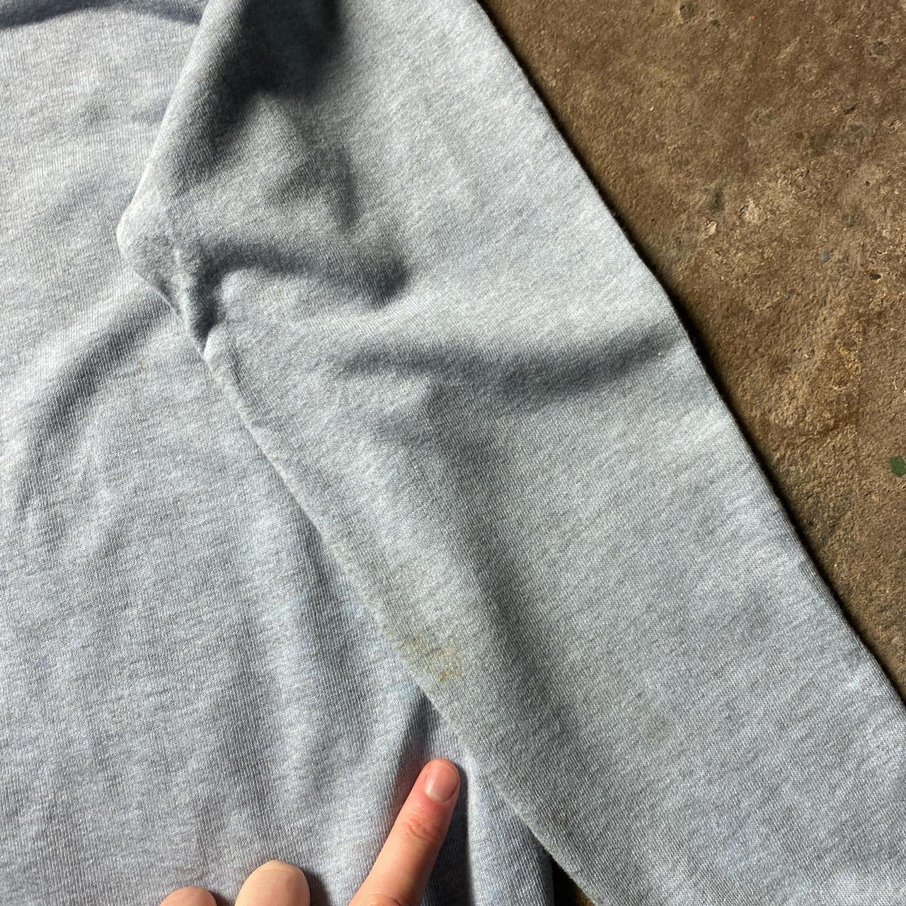 Light Blue Full Zip Champion Hoodie - M