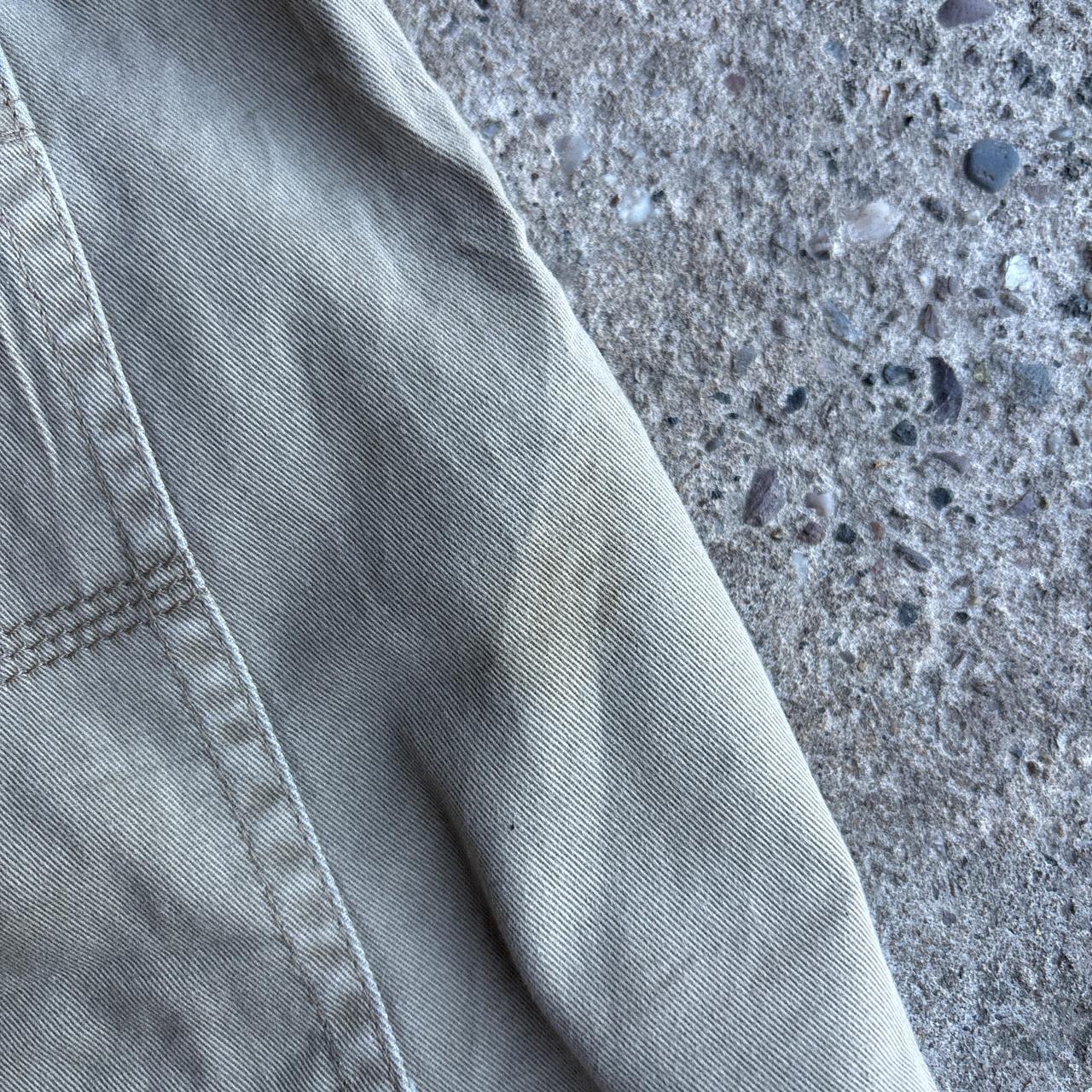Beige Wrangler Cargo Shorts