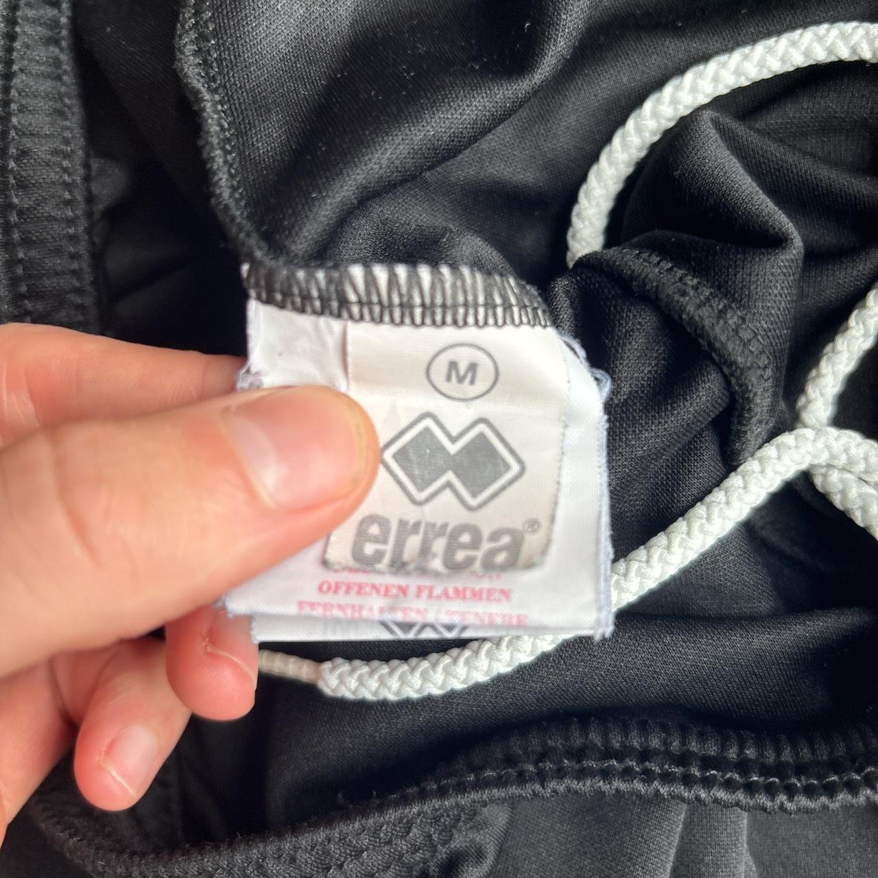 Black FC United Errea Football Shorts