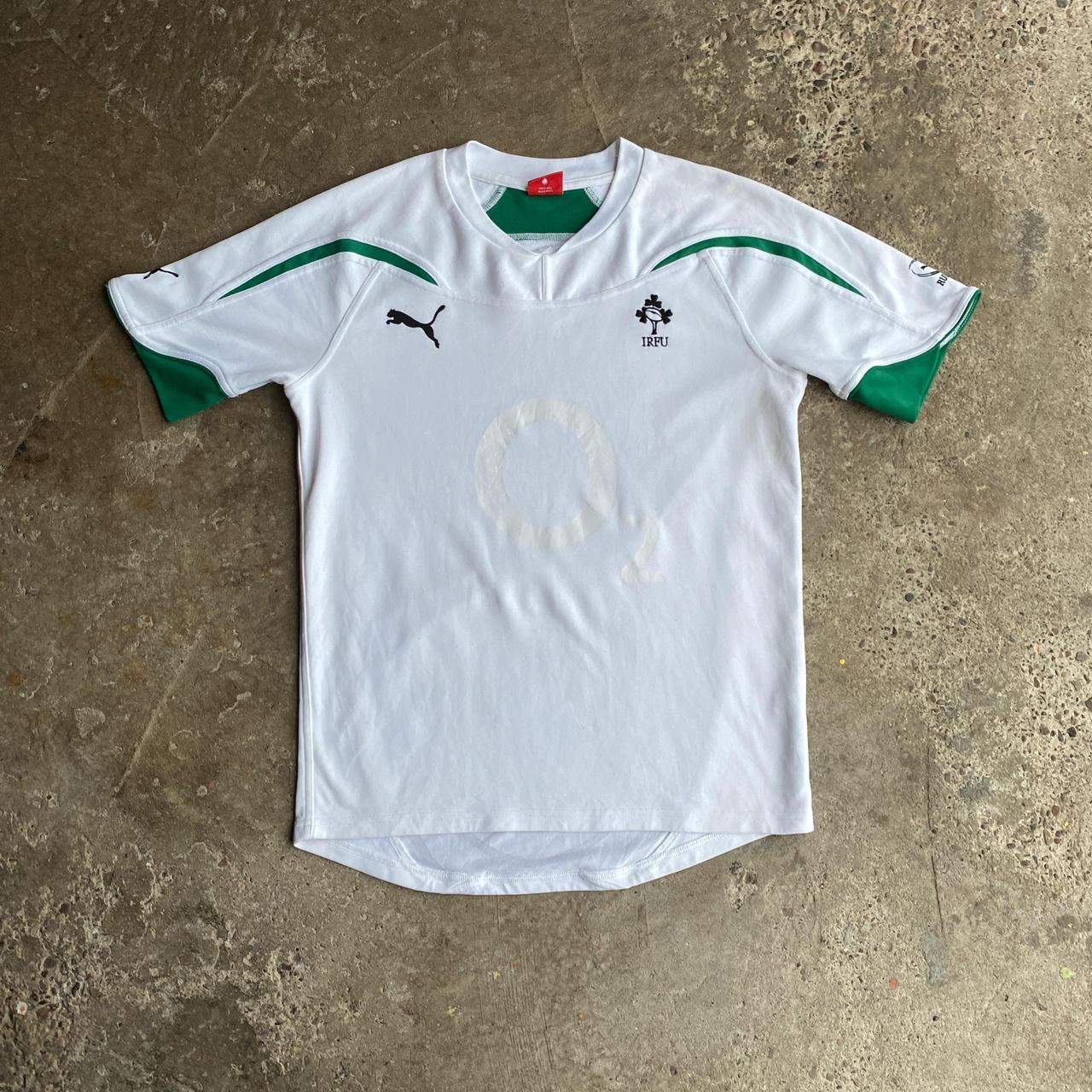 White Ireland Rugby Union Puma Rugby Top - M