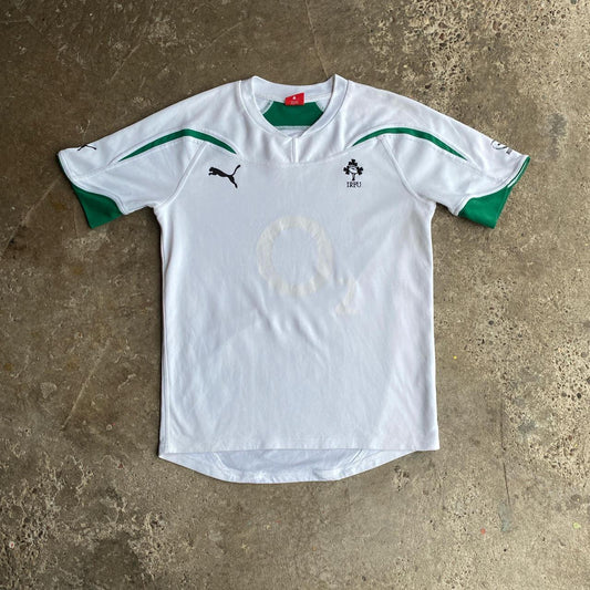 White Ireland Rugby Union Puma Rugby Top - M