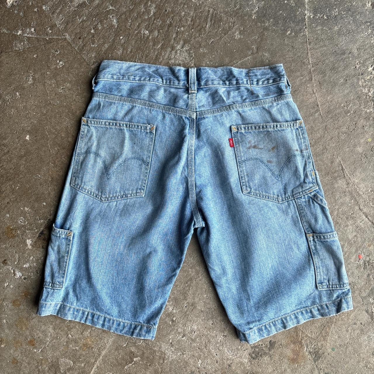Vintage Levi’s blue denim carpenter shorts - W30