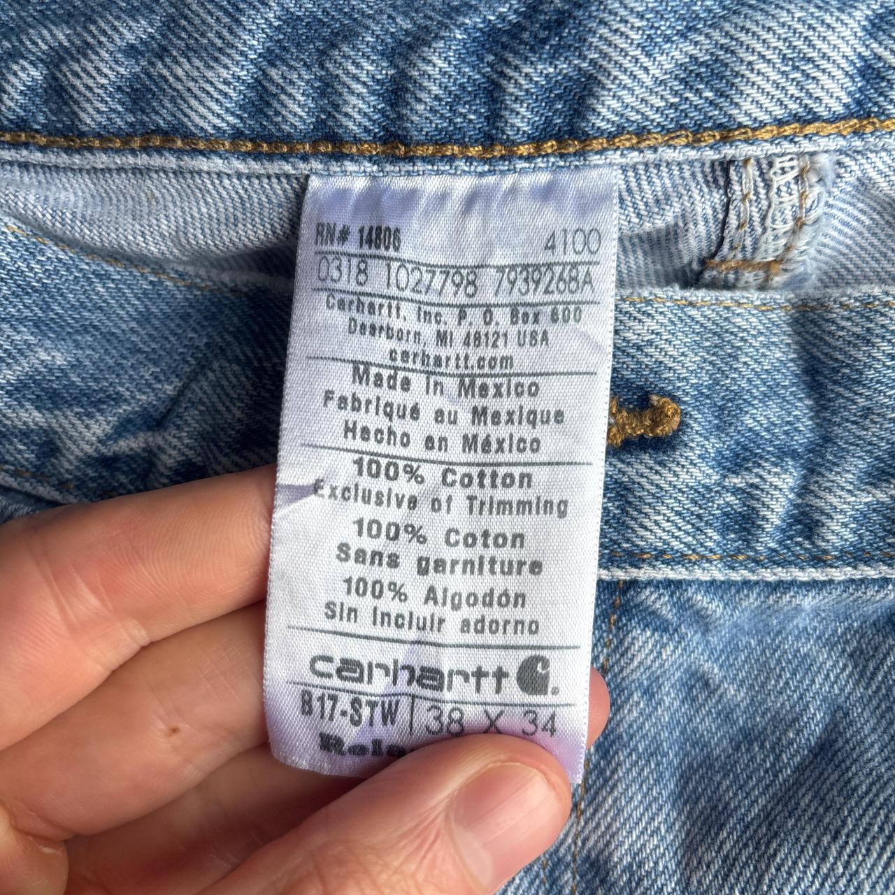 Light Blue Carhartt Jeans - W38