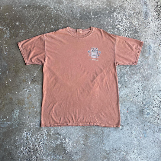 Brown Graphic Beer T-Shirt - XL