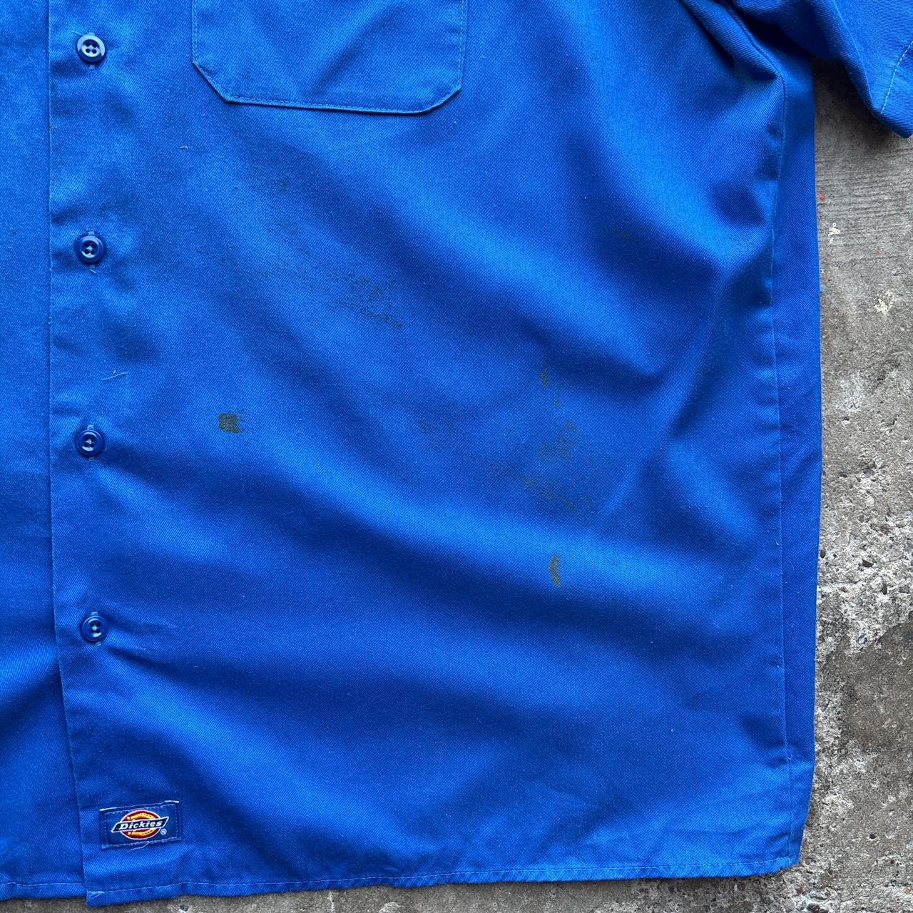 Blue Dickies short sleeved shirt