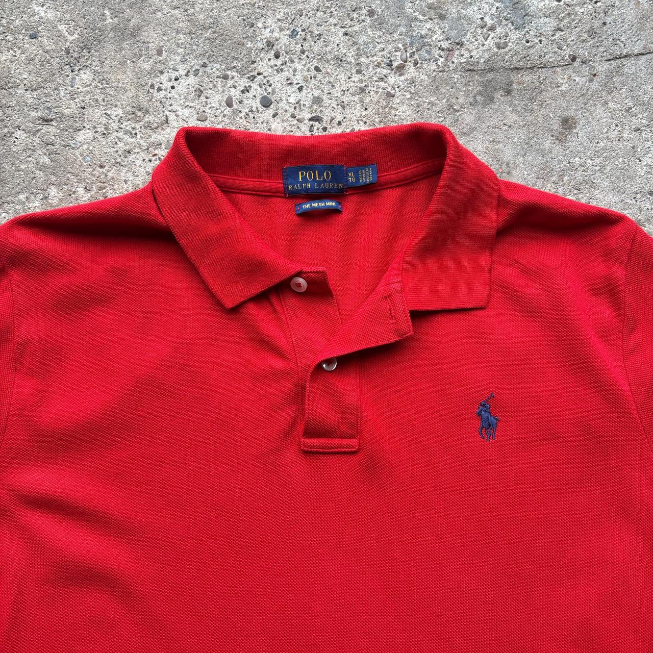 Red Polo Ralph Lauren t-shirt dress - XL