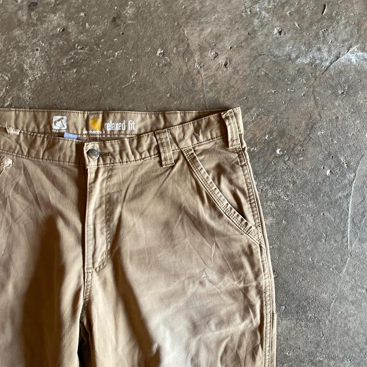 Tan Carhartt Carpenter Pants - W38