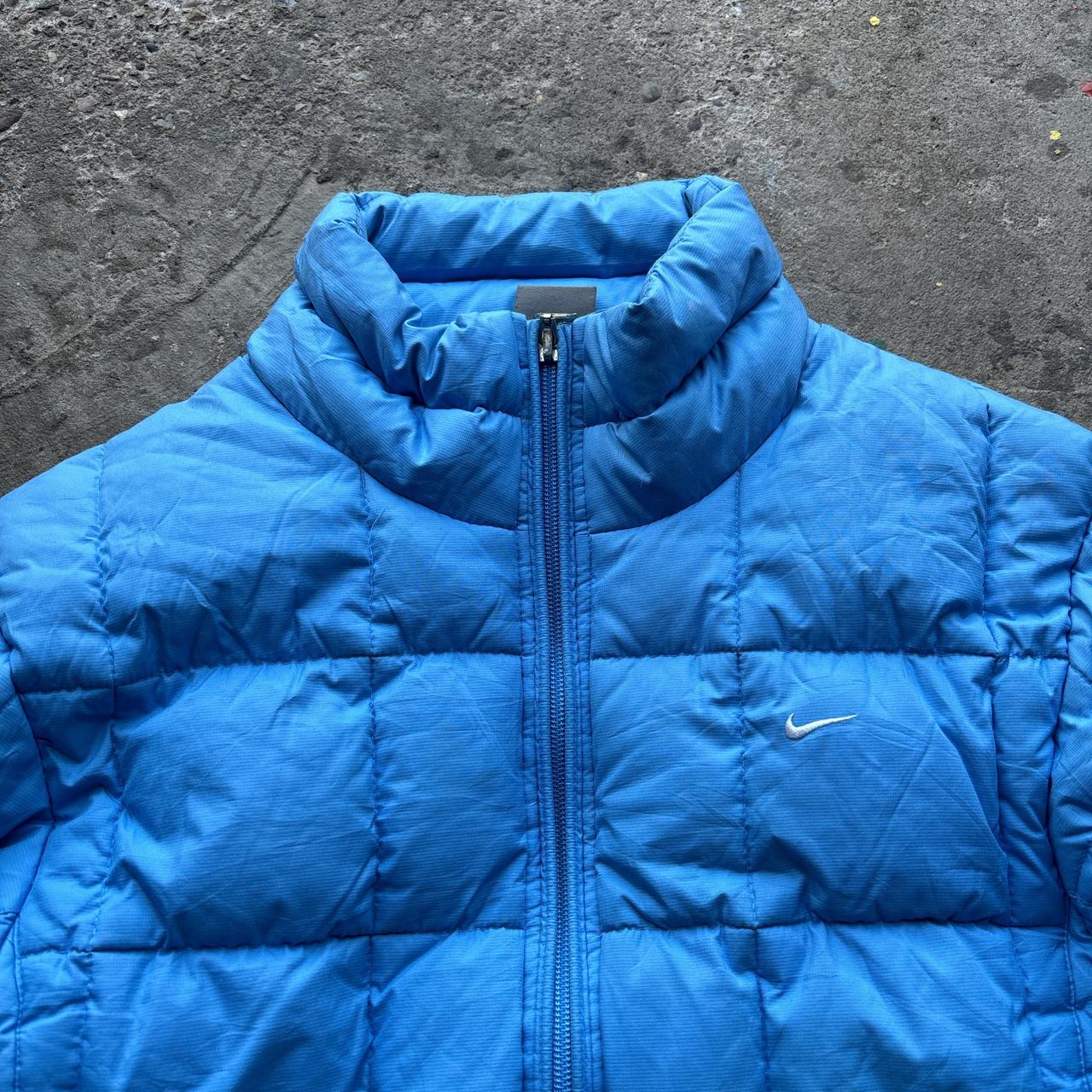 00s Blue Nike Puffer - S
