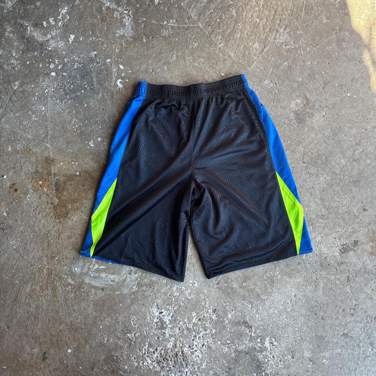Black & Blue Reversible Champion Basketball Shorts