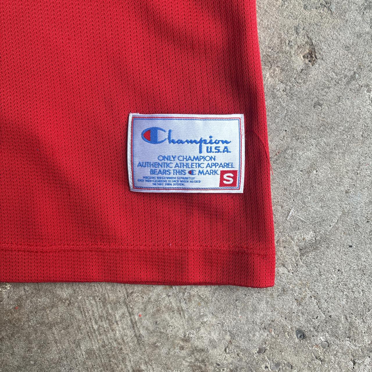 Vintage 90’s Red Champion Chicago Bulls 23 Michael Jordan Jersey