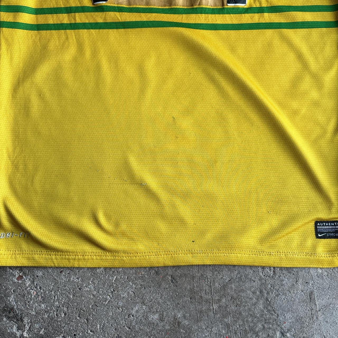 Yellow Celtic 2013/14 Nike Third Football Shirt - M