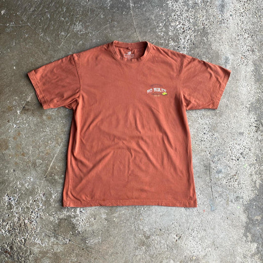 Peach Graphic Bar T-Shirt - XL