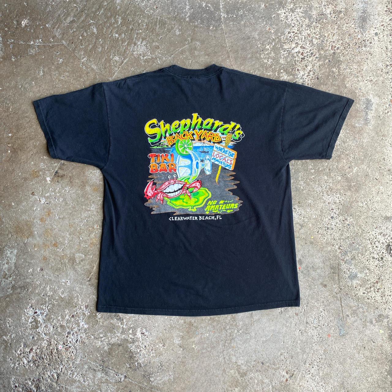 Black Graphic Bar T-Shirt - XL