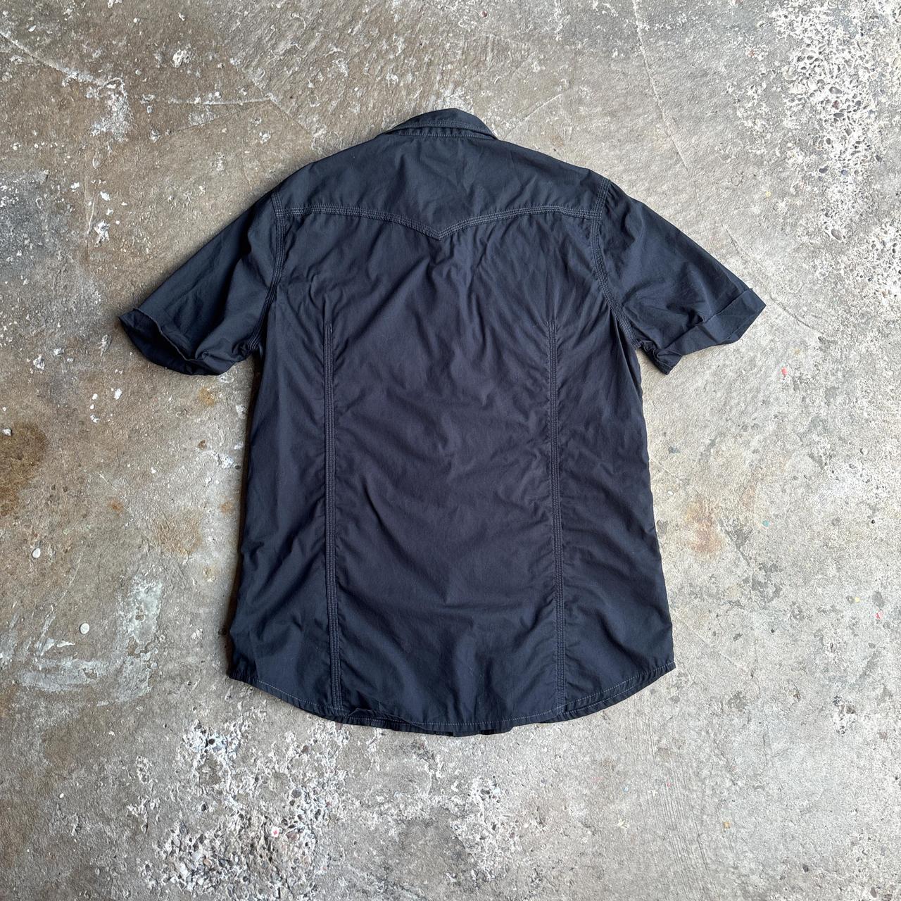 Vintage Black True Religion Short Sleeve Shirt