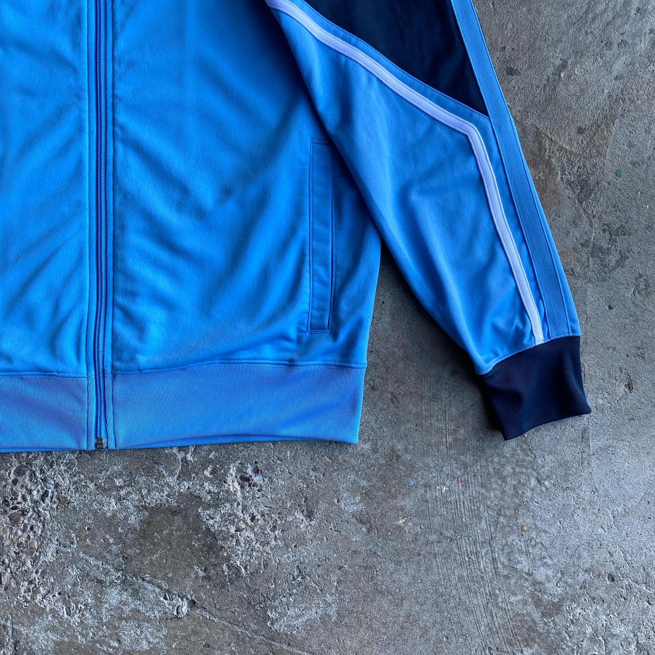 Blue & Navy Nike Tracksuit Top - M