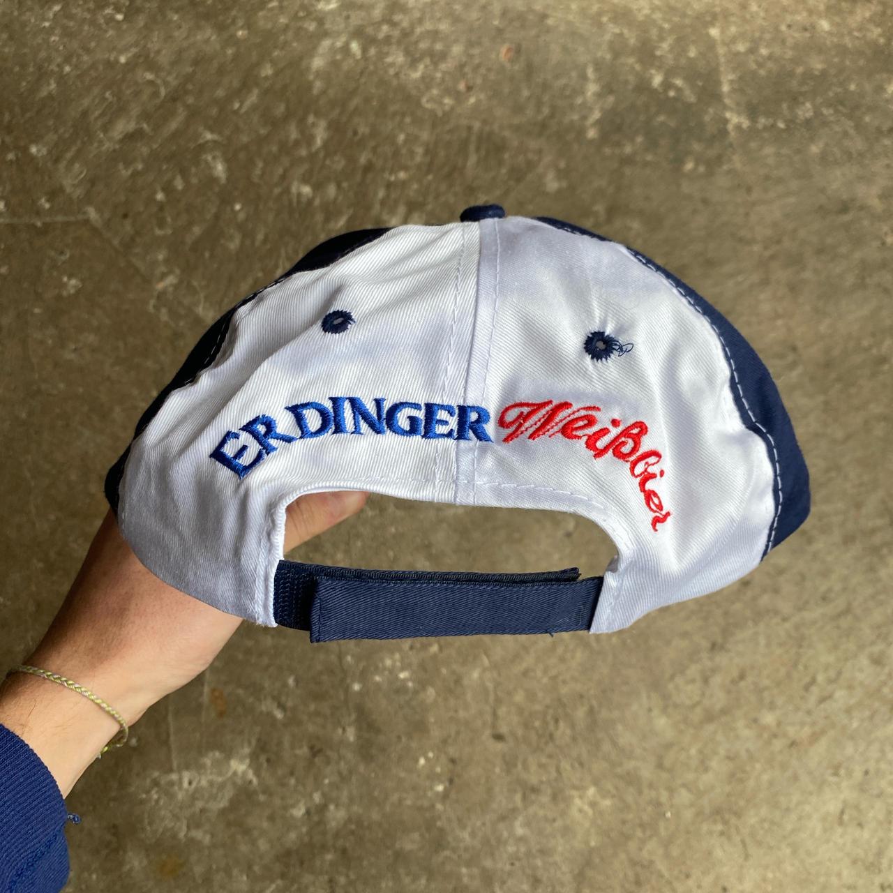 Navy & White Erdinger SnapBack Cap - One Size