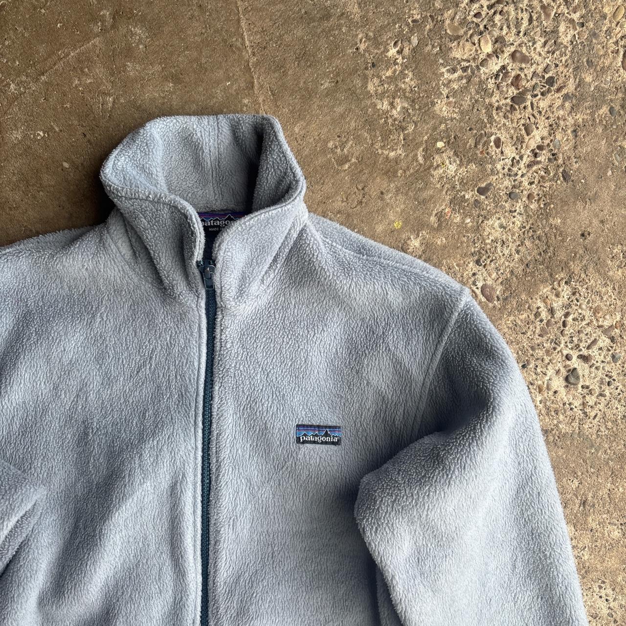 Light Blue Patagonia Full-Zip Fleece - M (Women’s)