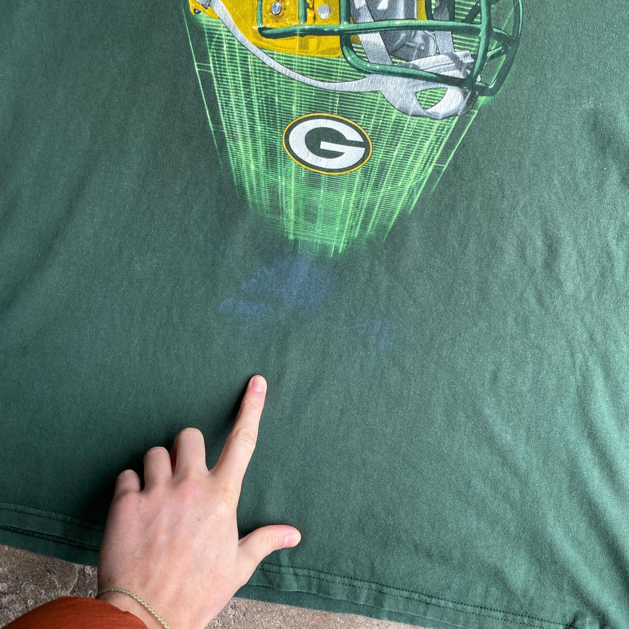 Green Graphic NFL Green Bag Packers T-Shirt - XL