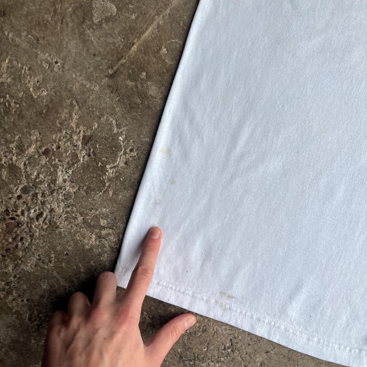 Vintage Single Stitch Graphic Construction T-Shirt - L