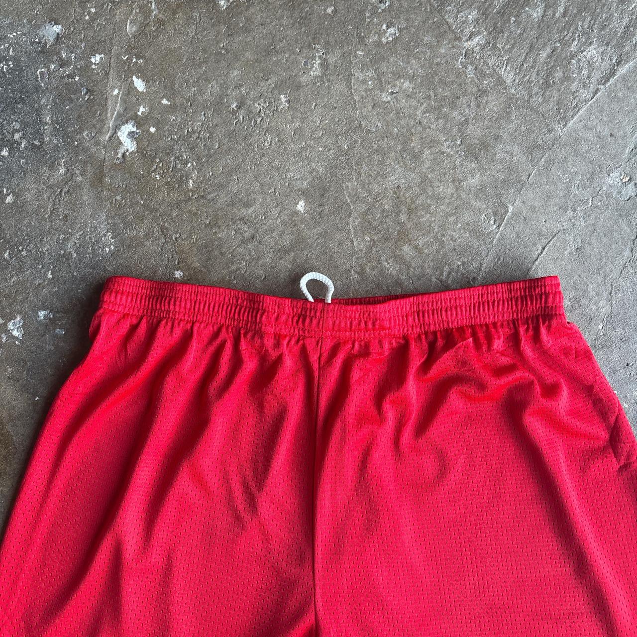 Red Basketball Shorts w/ Cardinal Logo