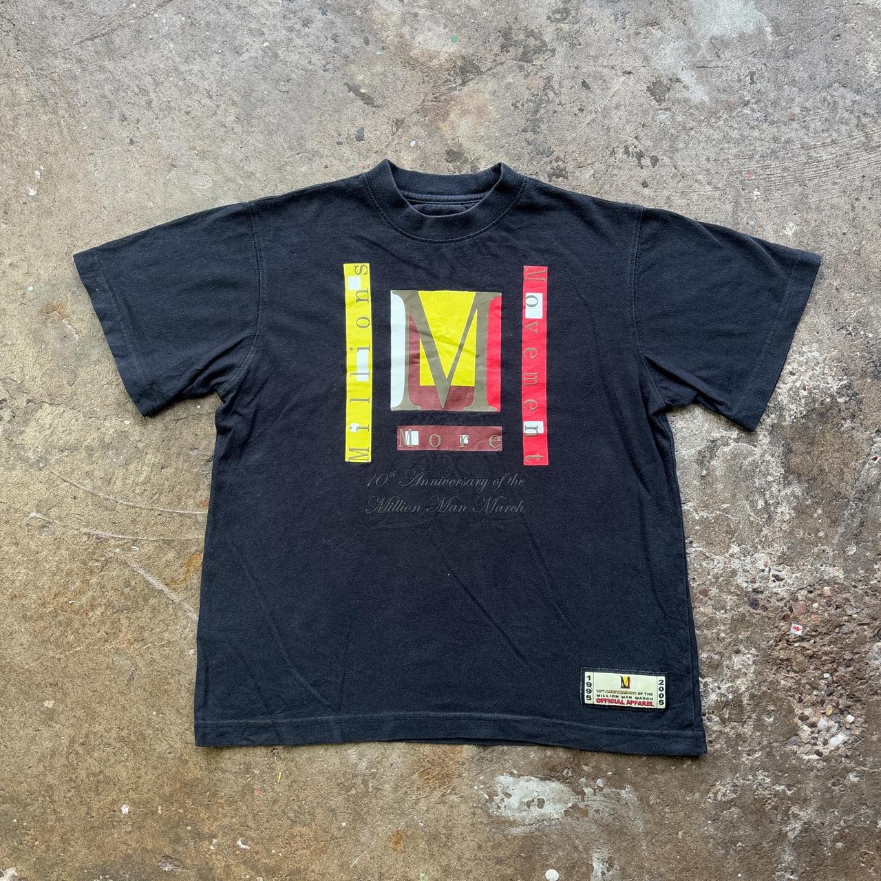 00s Black graphic t-shirt