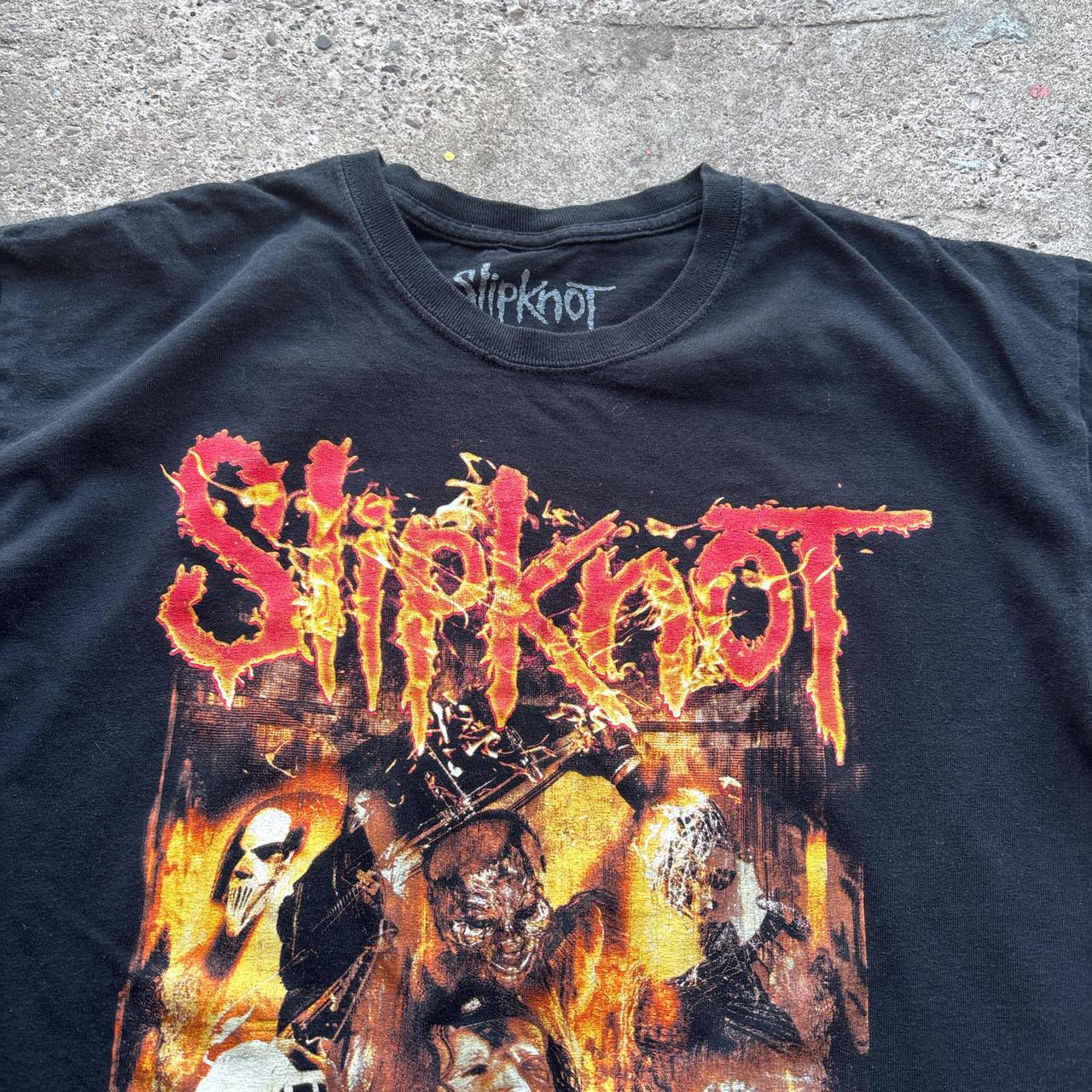 Black Slipknot 2020 Tour T-shirt