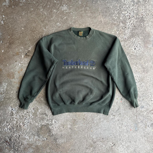 Green Timberland Crewneck Sweatshirt - S