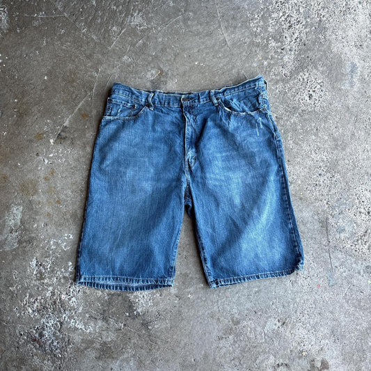 Levi’s 469 Blue Denim Jean Shorts (Jorts)