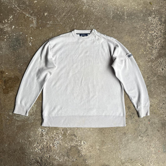 Grey Ben Sherman Y2K Crewneck Sweater - L