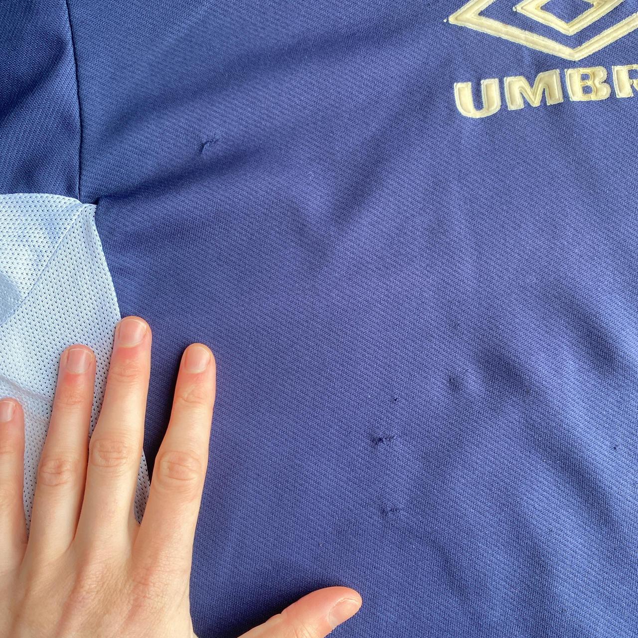 Navy & White Vintage Umbro Sportswear T-Shirt - M