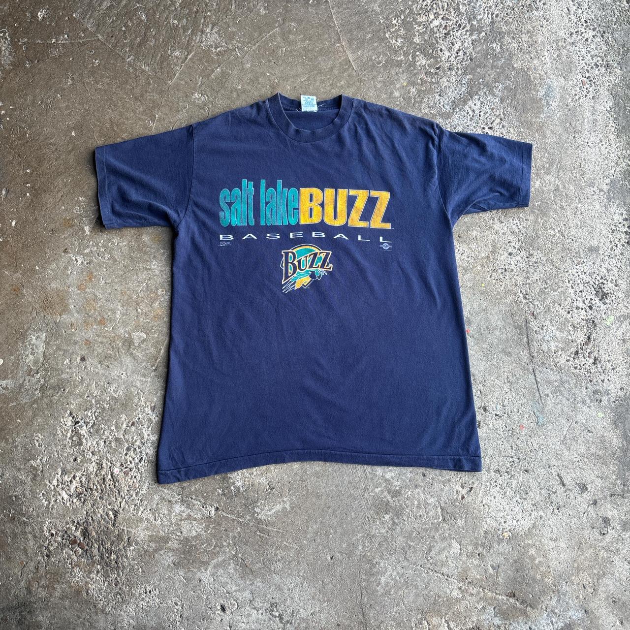 Navy Salt Lake Buzz Graphic T-Shirt - L