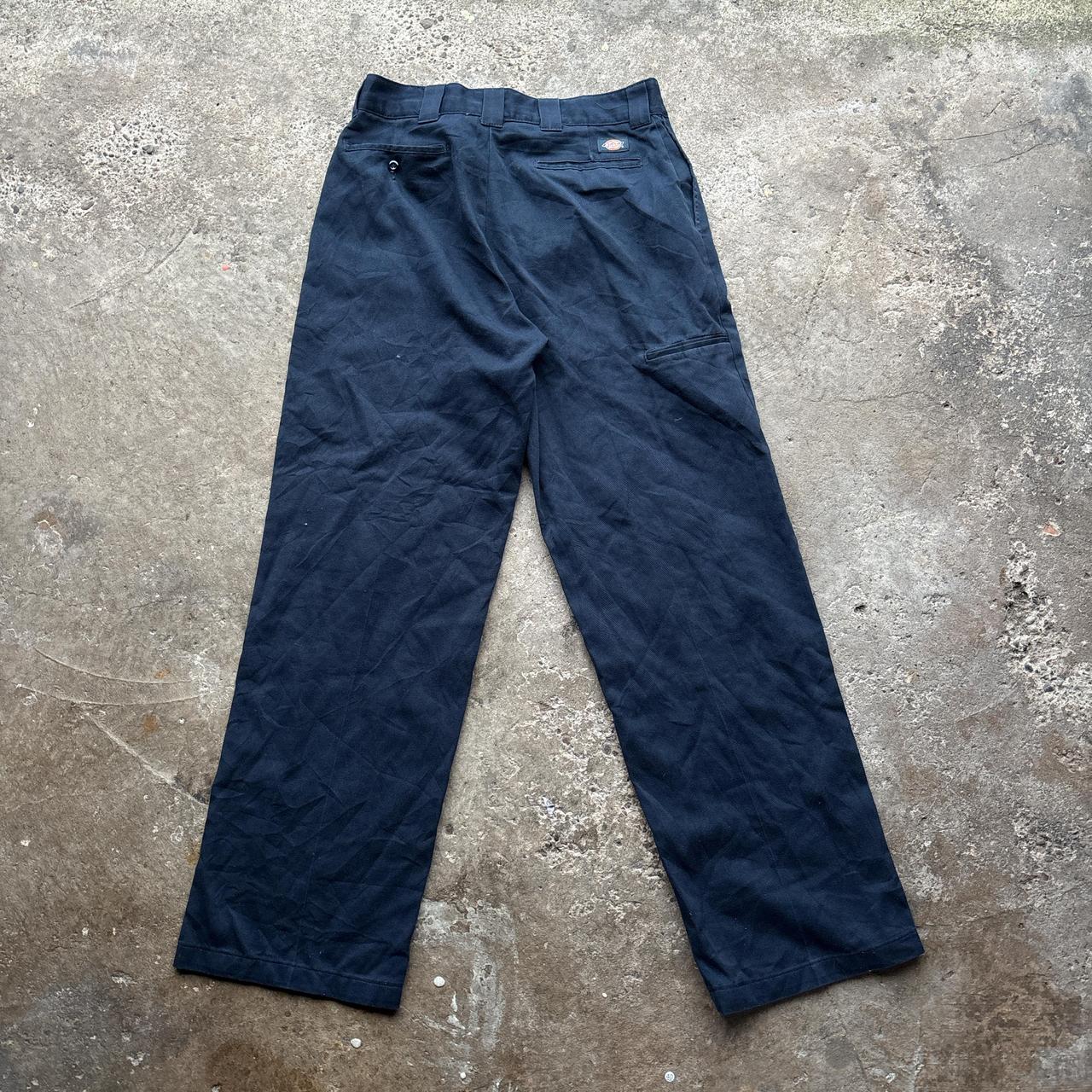 Navy Dickies workwear trousers