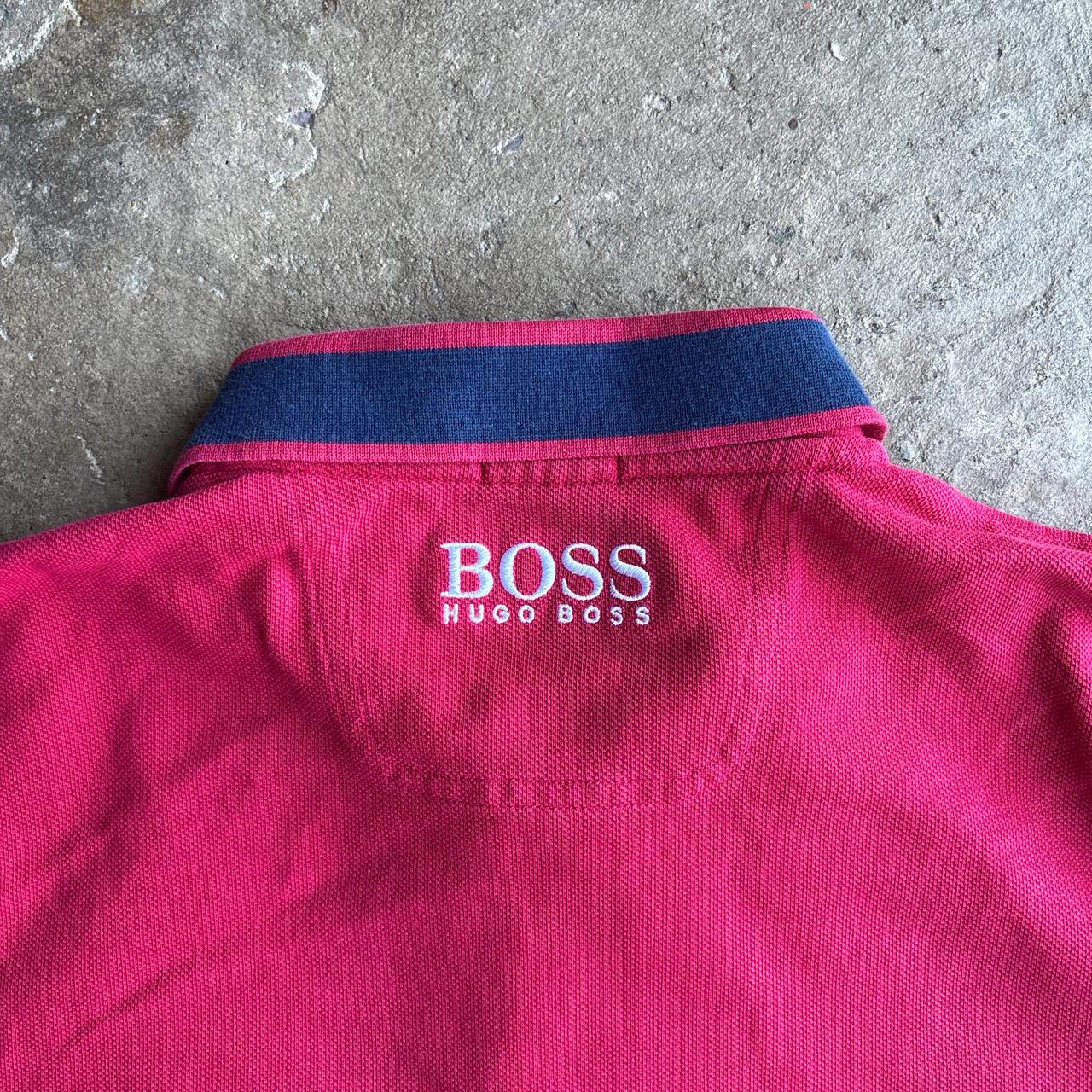 Red ‘The Open’ Hugo Boss Marshal Polo Shirt
