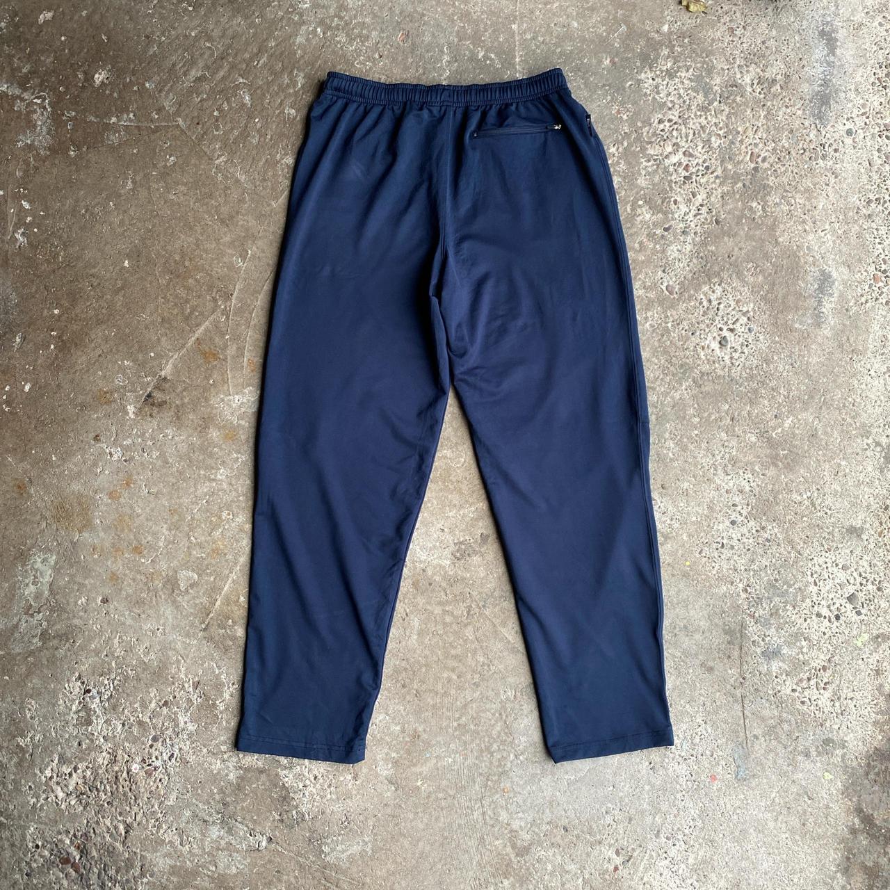 Navy Starter Tracksuit Bottoms - M